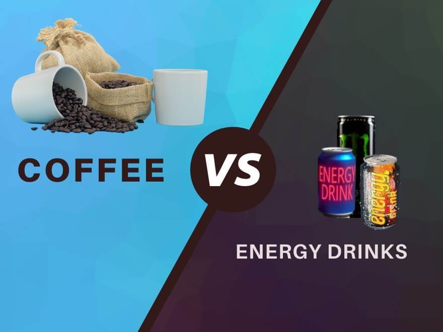 Coffee vs Energy Drink, Caffeine & Sugar Compared - Down The Range Coffee